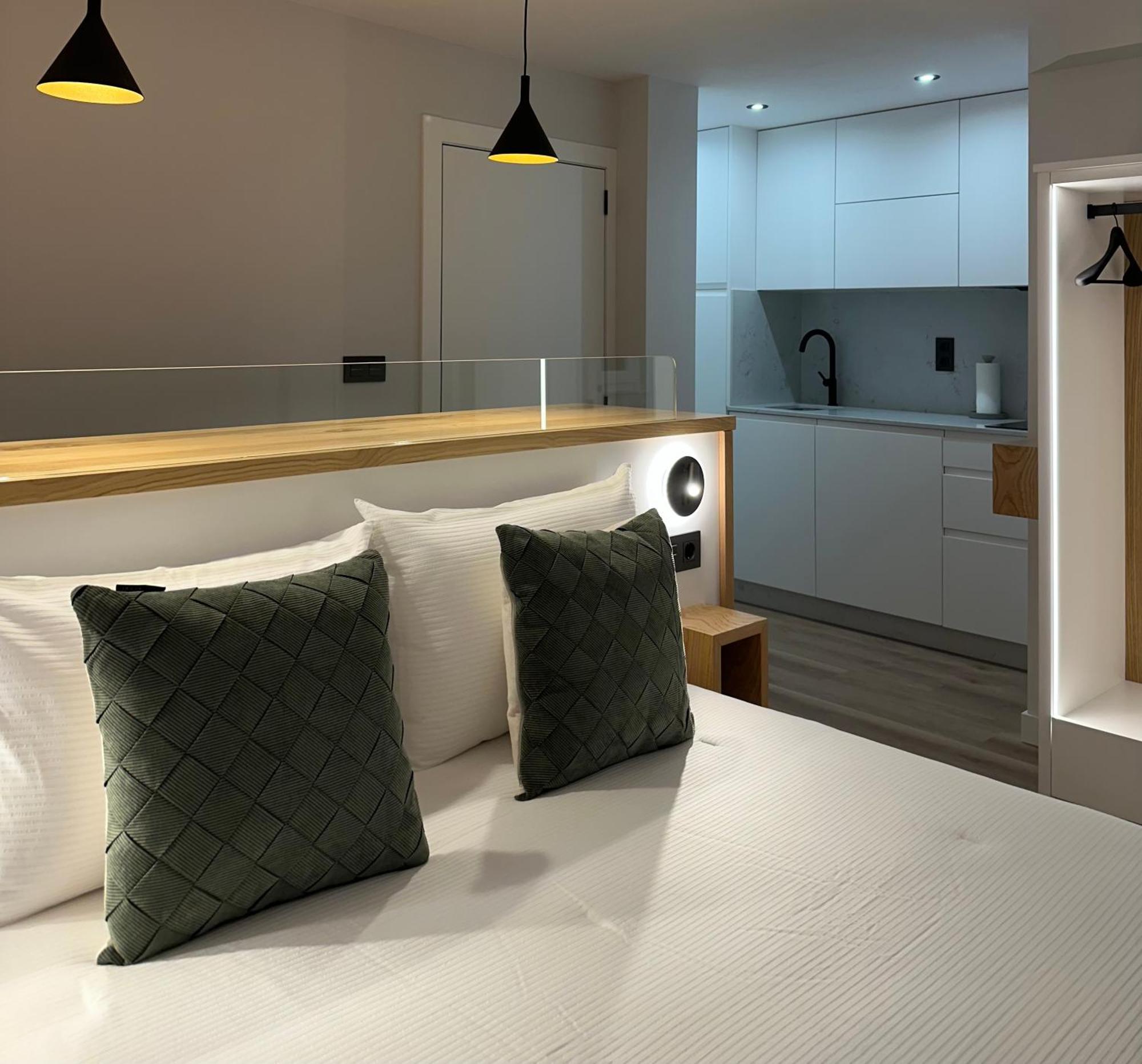 Apartamento Plaza Este Muxia Bagian luar foto