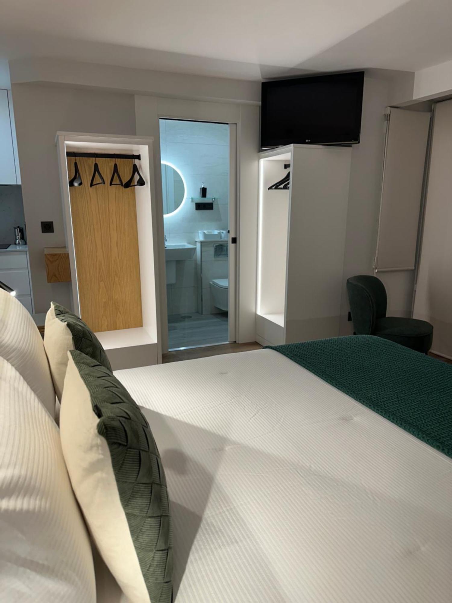 Apartamento Plaza Este Muxia Bagian luar foto